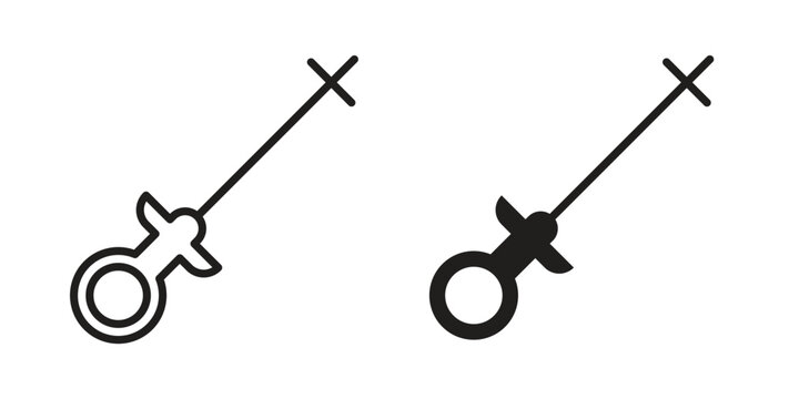 Car dipstick icon for web and app. vector illustration eps