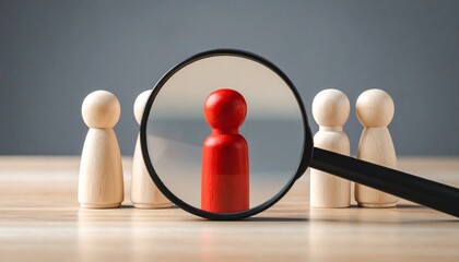 Highlighting individuality and selection among peers.