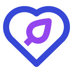 nature and ecology twotone icon set