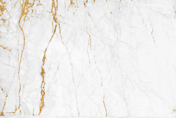 White gold marble texture pattern background with high resolution design for cover book or brochure, poster, wallpaper background or realistic business	