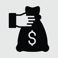 Capital Fund Investment Icon Concept