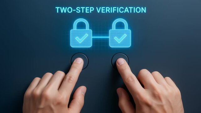 Two step verification with finger pressing enhances digital security through dual authentication and ai agent workflow automation for secure access