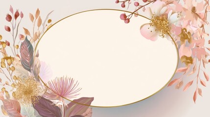 Floral design for invites