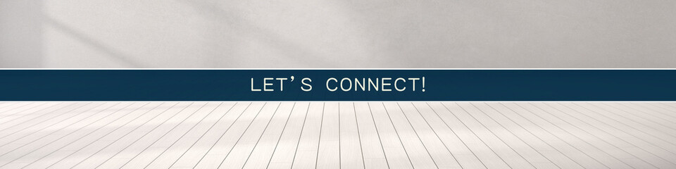 Obraz premium Minimalist LinkedIn Size Banner.