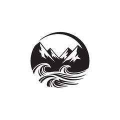 Abstract geometric design with bold color accents and clean lines