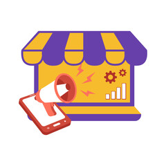 Digital Marketing Illustration