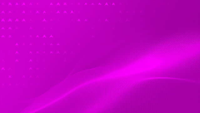 Pink color geometrical shapes simple and elegant design professional background with wavy pattern - Powered by Adobe
