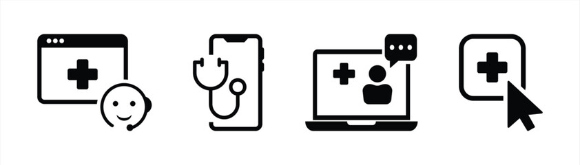 Digital Healthcare Icon