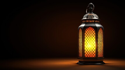 Lantern glow on floor