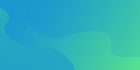 Gradient geometric shapes composition background. blue and green texture