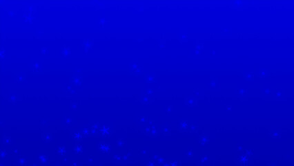 Blue color glowing stars slowly moving upwards simple and elegant background