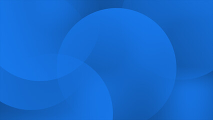 Royal blue color multiple circular shapes simple and elegant futuristic geometrical background 