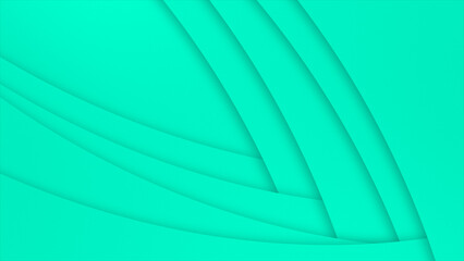 Cyan color multiple shape layers complex pattern futuristic geometrical loop able background 