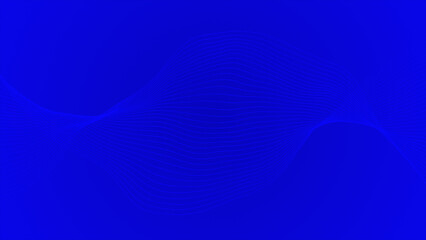 Blue color abstract wavy pattern futuristic flowing particles abstract geometrical loop able background