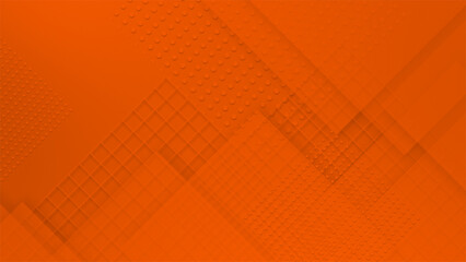 Orange color complex and elegant multiple square design loop able geometrical background