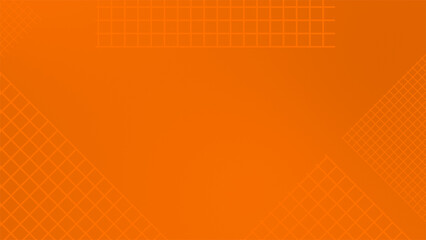 Orange color grid design box pattern abstract geometrical loop able futuristic background