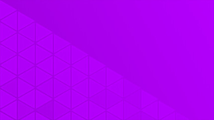 Purple color simple and elegant triangular shape tiles futuristic geometrical loop able background