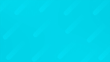 Cyan color repeating lines minimal geometrical futuristic loop able background