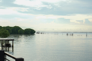 Nature Conservation Center and Mangrove Conservation Center the longest in Thailand at Samet district, Chonburi Province.