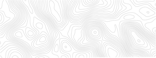 Abstract topographic map background seamless vector pattern of contour lines geography and cartography concept for presentations and creative projects