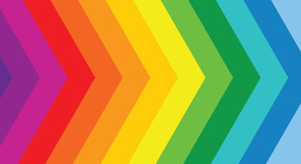 Colorful rainbow spectrum stripes pattern vector illustration for abstract wallpaper design backdrop texture