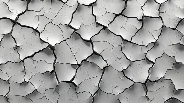Cracked earth texture background drought dry soil desert land global warming climate change arid ground parched surface wasteland pattern