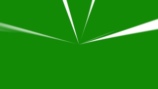Comic Fast Speed Line Zoom Animation Transparent Background, Dynamic Anime Motion Burst Lines, Cartoon High Velocity Action Line Effect, Manga Style Loop 4K