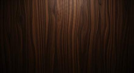 Dark, rich wood grain texture with vertical lines and subtle shading