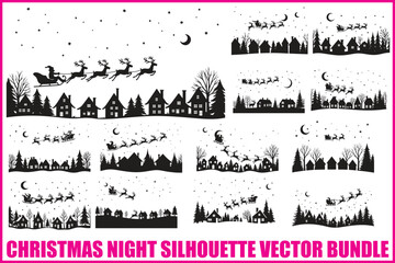 Holiday Village Silhouette Pack