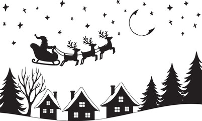 Holiday Village Silhouette Pack