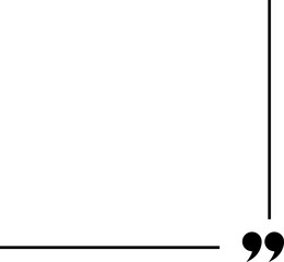 Quote box frame icon set. Monochrome simple horizontal frame. Quotes. Quotation marks. Comment, text box. Speech bubbles with quotation marks. Blank text message box for quotes. Blog post template.