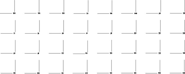 Quote box frame. Game UI design element. Quote box icon. Text quote boxes. Blank template callouts titles template quote text info design boxes quotation bubble blog quotes symbols. 