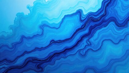 Obraz premium Abstract swirling blue paint texture, vibrant and dynamic, perfect for backgrounds or design elements Ideal for artistic projects, websites, and marketing materials , fluid, element