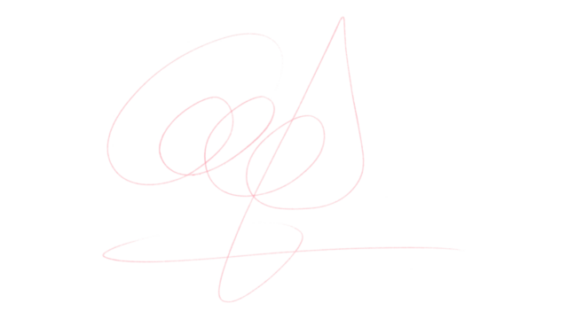 Pink Pencil Underline - Hand drawn horizontal chalk, marker or pencil lines. Design element for emphasis, text lines and decoration. Set on transparent background.