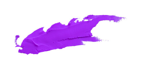 Purple clay texture on transparent background.