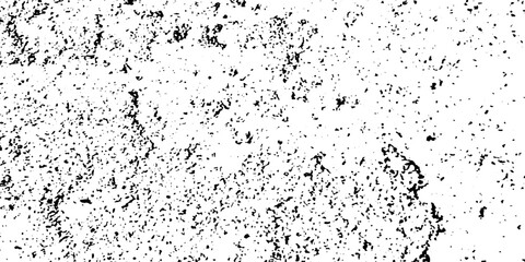 Black and white Dust overlay distress grungy effect paint. Black and white grunge seamless texture. Dust and scratches grain texture on white and black background.	