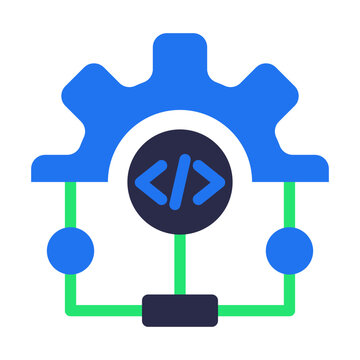 Programming Icon Isolated on Transparent Background. Programming and Software Development Vector Illustration for Web, App, and Technology Design