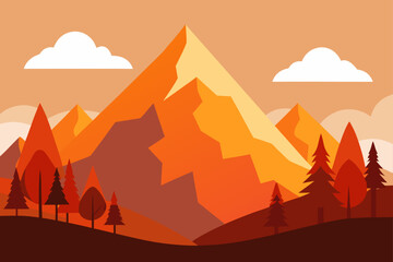 Autumn Mountainscape