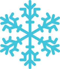 Snowflake snow freeze winter thin line outline icon. Snowflakes thin line icon set. Snowflake illustration background