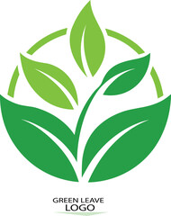 green leaf logo