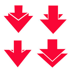 red arrow icons