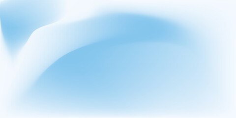 Sky Blue Gradient Vector Background. Abstract Light Blue Gradation Background. Soft Gradient Texture Banner Template. Modern Luxury Backdrop. Curve Layout Concept.