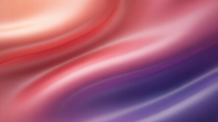 Obraz premium Abstract flowing silk fabric texture with warm and cool color gradients