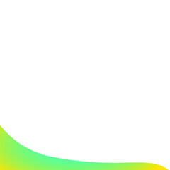 Abstract Wavy Gradient Border Design