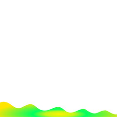 Abstract Wavy Gradient Border Design