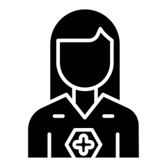 Obraz premium Female Vector Icon
