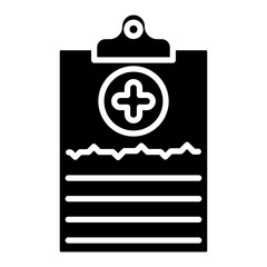 Medical Report Vector Icon