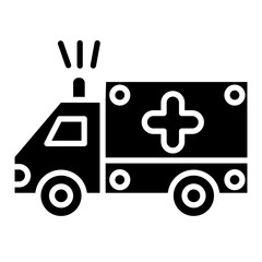 Ambulance Vector Icon