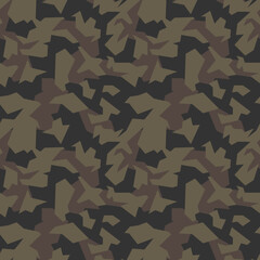 vector camouflage design, army print, seamless pattern