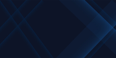 Obraz premium Blue black abstract background geometry shine and layer element vector for presentation design. Suit for business, corporate, institution, party, festive, seminar, and talks